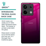 Purple Ombre Pattern Glass Case for Redmi Note 13 Pro 5G