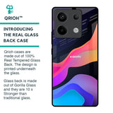 Colorful Fluid Glass Case for Redmi Note 13 Pro 5G