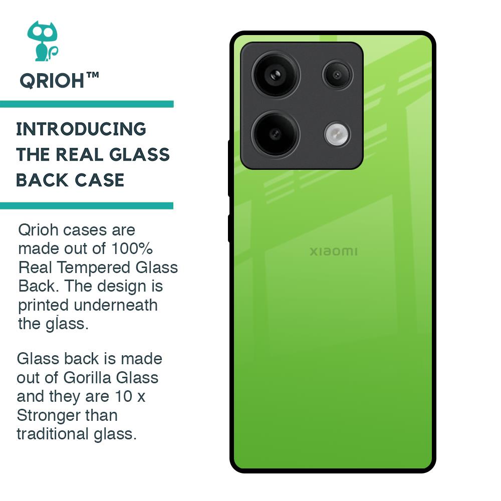 Paradise Green Glass Case For Redmi Note 13 Pro 5G