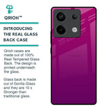 Magenta Gradient Glass Case For Redmi Note 13 Pro 5G