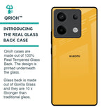 Fluorescent Yellow Glass case for Redmi Note 13 Pro 5G