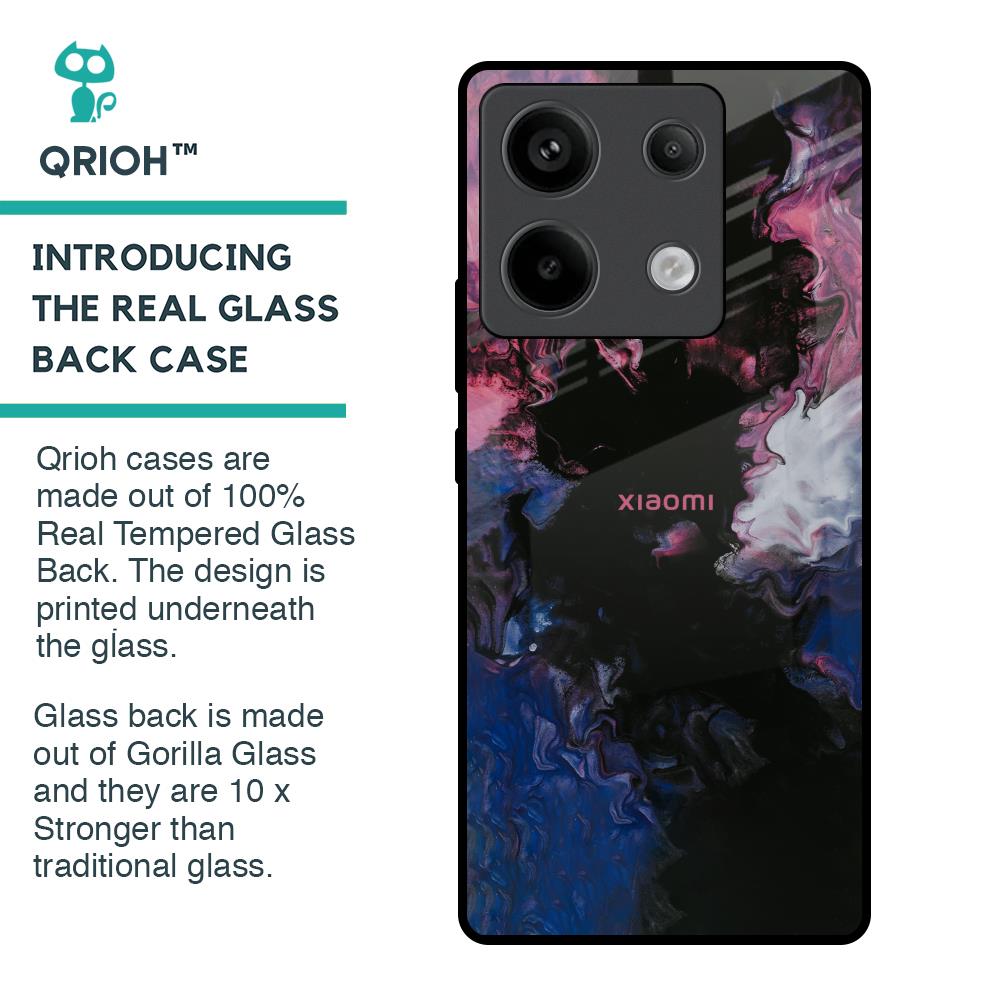 Smudge Brush Glass case for Redmi Note 13 Pro 5G