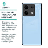 Pastel Sky Blue Glass Case for Redmi Note 13 Pro 5G