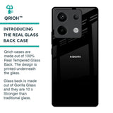 Jet Black Glass Case for Redmi Note 13 Pro 5G