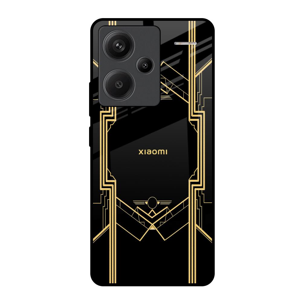 Sacred Logo Redmi Note 13 Pro Plus 5G Glass Back Cover Online