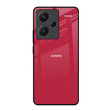 Solo Maroon Redmi Note 13 Pro Plus 5G Glass Back Cover Online