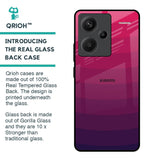 Wavy Pink Pattern Glass Case for Redmi Note 13 Pro Plus 5G