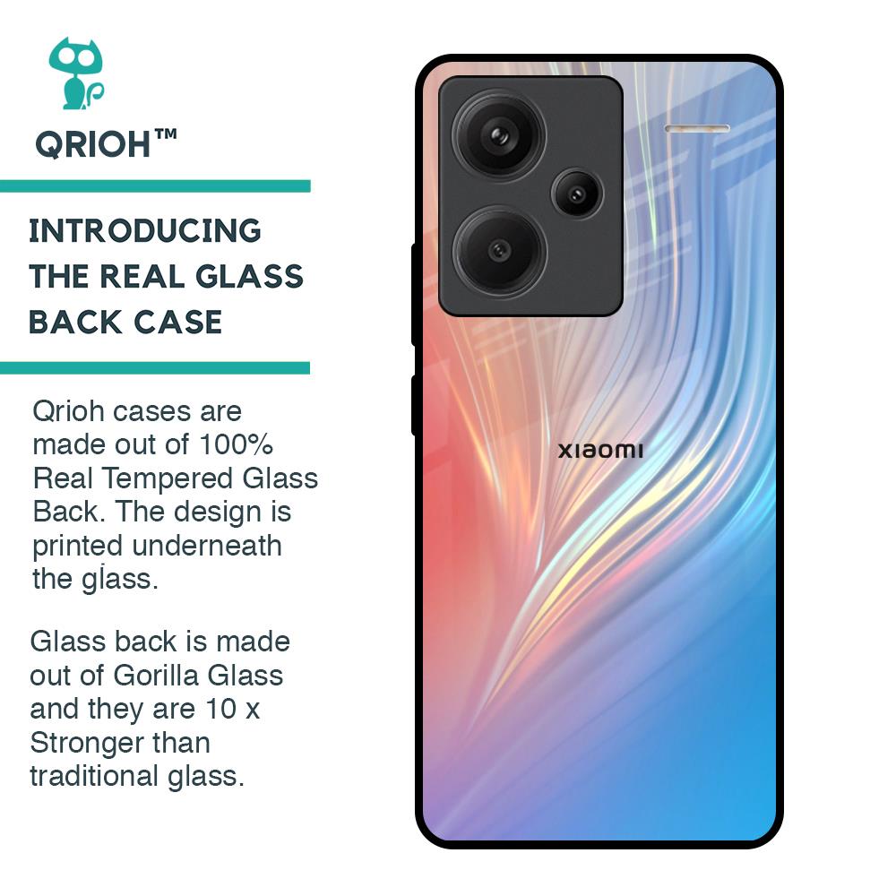 Mystic Aurora Glass Case for Redmi Note 13 Pro Plus 5G