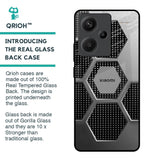 Hexagon Style Glass Case For Redmi Note 13 Pro Plus 5G