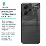 Grey Metallic Glass Case For Redmi Note 13 Pro Plus 5G