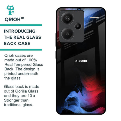 Fine Art Wave Glass Case for Redmi Note 13 Pro Plus 5G