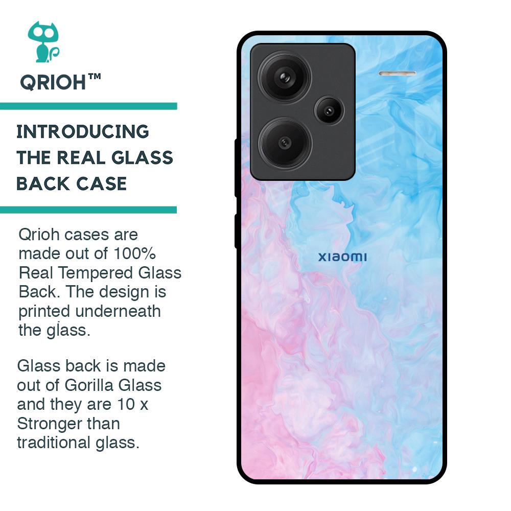 Mixed Watercolor Glass Case for Redmi Note 13 Pro Plus 5G