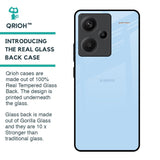 Pastel Sky Blue Glass Case for Redmi Note 13 Pro Plus 5G