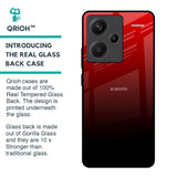 Maroon Faded Glass Case for Redmi Note 13 Pro Plus 5G