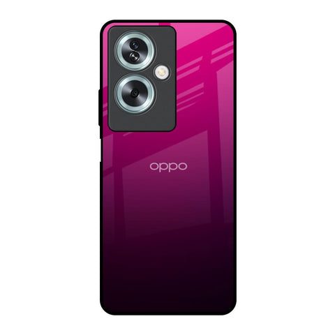 Purple Ombre Pattern Oppo A79 5G Glass Back Cover Online
