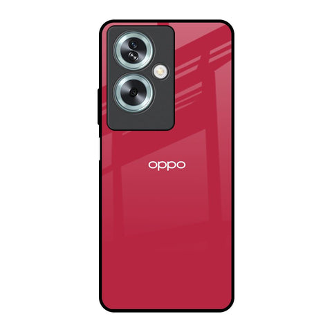 Solo Maroon Oppo A79 5G Glass Back Cover Online