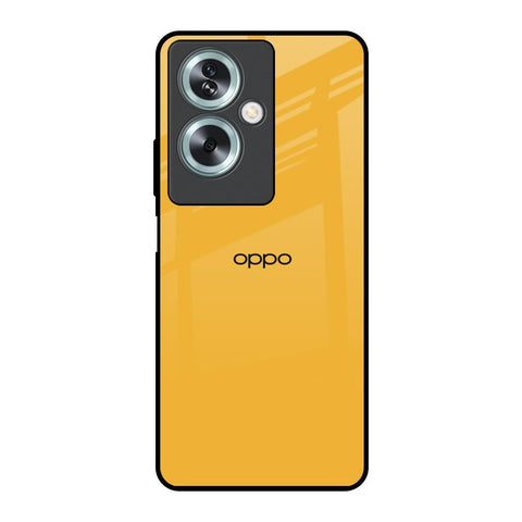 Fluorescent Yellow Oppo A79 5G Glass Back Cover Online