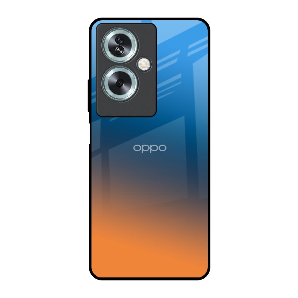 Sunset Of Ocean Oppo A79 5G Glass Back Cover Online