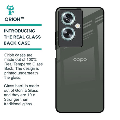 Charcoal Glass Case for Oppo A79 5G
