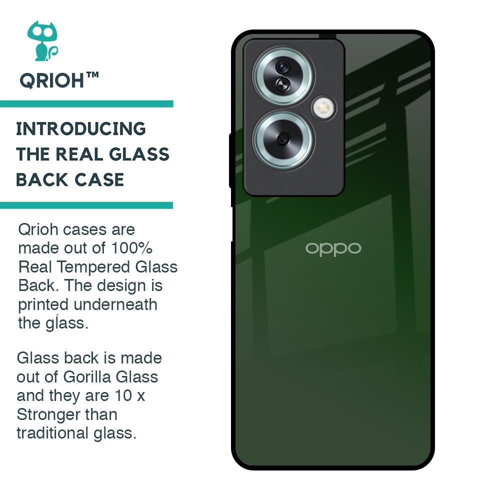 Deep Forest Glass Case for Oppo A79 5G