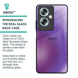 Ultraviolet Gradient Glass Case for Oppo A79 5G