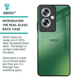 Green Grunge Texture Glass Case for Oppo A79 5G