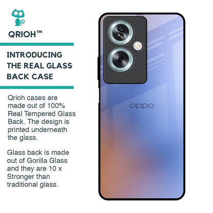 Blue Aura Glass Case for Oppo A79 5G