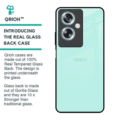 Teal Glass Case for Oppo A79 5G