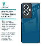 Cobalt Blue Glass Case for Oppo A79 5G