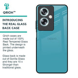 Oceanic Turquiose Glass Case for Oppo A79 5G