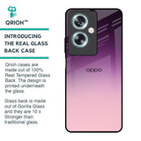 Purple Gradient Glass case for Oppo A79 5G