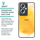 Rustic Orange Glass Case for Oppo A79 5G