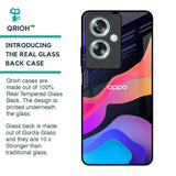 Colorful Fluid Glass Case for Oppo A79 5G