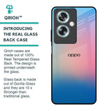 Blue & Pink Ombre Glass case for Oppo A79 5G