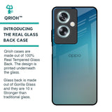 Sea Theme Gradient Glass Case for Oppo A79 5G