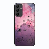 Space Doodles Samsung Galaxy A15 5G Glass Back Cover Online