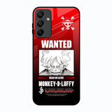 Luffy Wanted Samsung Galaxy A15 5G Glass Back Cover Online