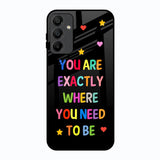 Magical Words Samsung Galaxy A15 5G Glass Back Cover Online