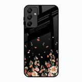 Floating Floral Print Samsung Galaxy A15 5G Glass Back Cover Online