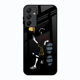 Luffy Line Art Samsung Galaxy A15 5G Glass Back Cover Online