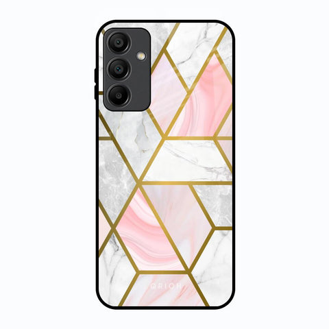 Geometrical Marble Samsung Galaxy A15 5G Glass Back Cover Online