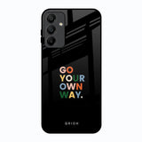 Go Your Own Way Samsung Galaxy A15 5G Glass Back Cover Online