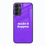 Make it Happen Samsung Galaxy A15 5G Glass Back Cover Online