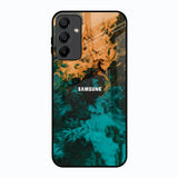Watercolor Wave Samsung Galaxy A15 5G Glass Back Cover Online