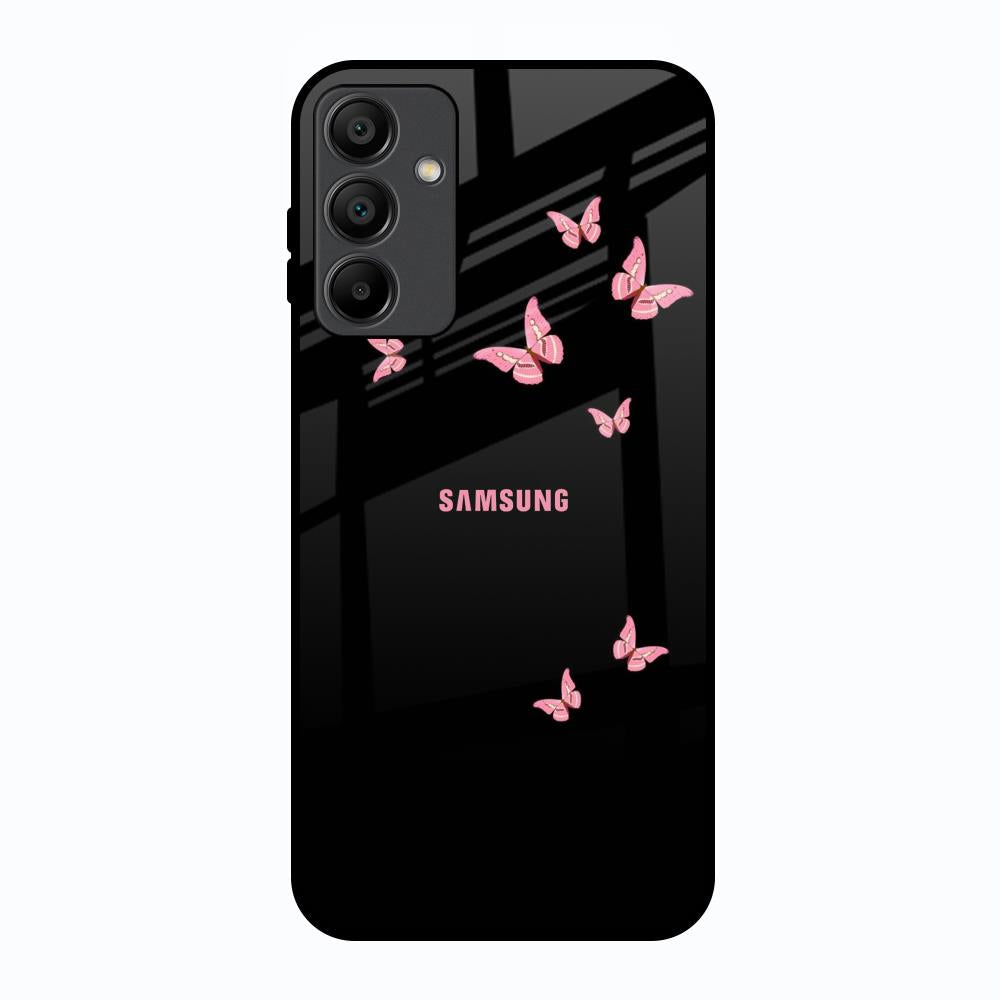 Fly Butterfly Samsung Galaxy A15 5G Glass Back Cover Online