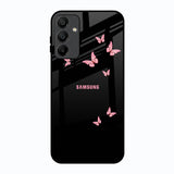 Fly Butterfly Samsung Galaxy A15 5G Glass Back Cover Online