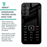 Classic Keypad Pattern Glass Case for Samsung Galaxy A15 5G