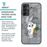 Cute Baby Bunny Glass Case for Samsung Galaxy A15 5G