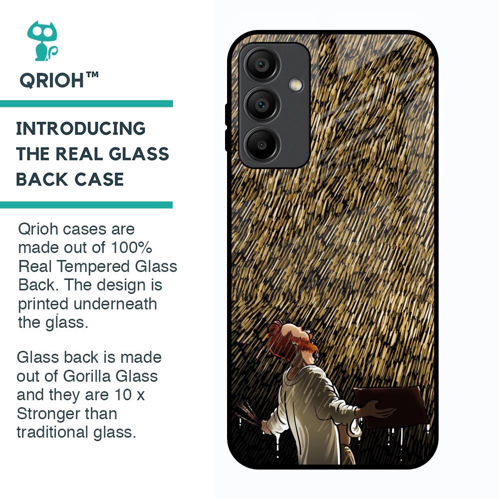 Rain Festival Glass Case for Samsung Galaxy A15 5G