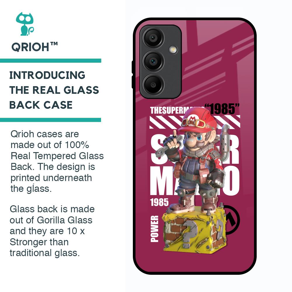 Gangster Hero Glass Case for Samsung Galaxy A15 5G